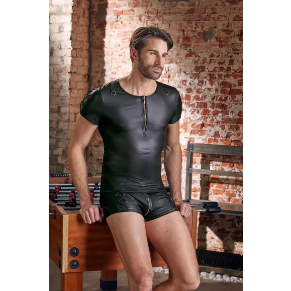 NEK - Matt Finish, Kortermet Herre T-skjorte (Svart) - M