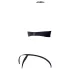 Cottelli - Metallring BH-sett (svart) - 80B/M
