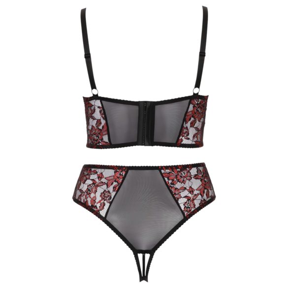 Cottelli Plus Size – Bh-sett (rød)