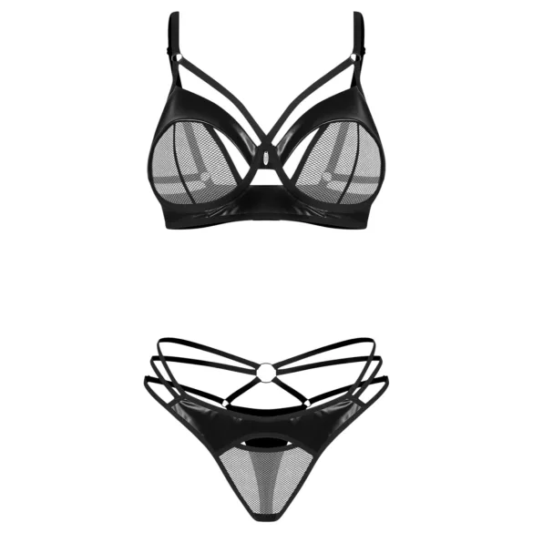 Obsessive Dominna - stropp bh-sett (svart)