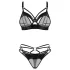 Obsessive Dominna - stropp bh-sett (svart)