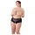 Cottelli Plus Size - blondetruse med perler (sort)