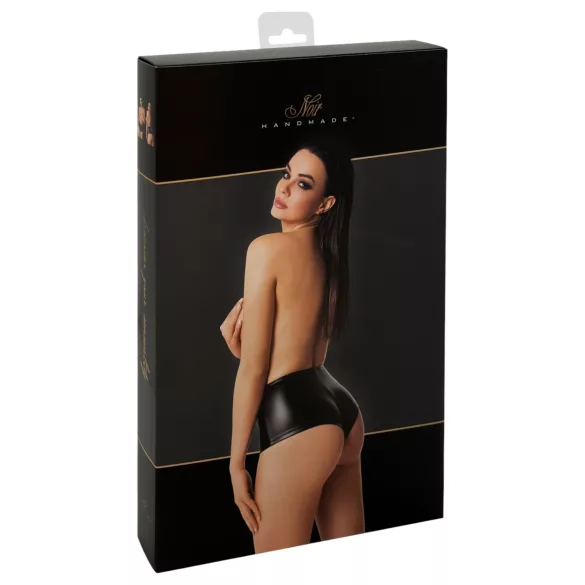 Noir - Skinnende shorts (svart)