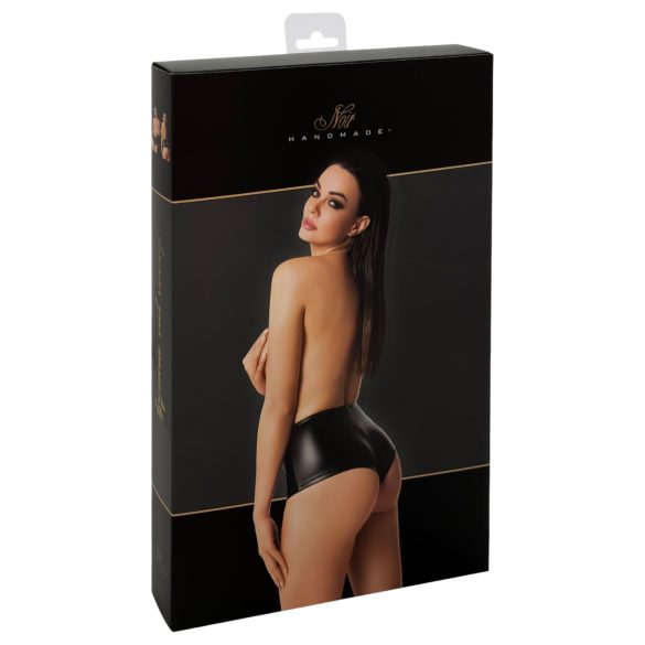 Noir - Skinnende shorts (svart) - M