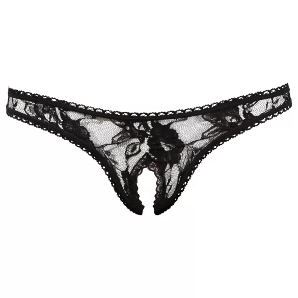 Cottelli - Erotisk blonde tanga (svart)
