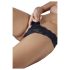 Cottelli - Perleblonde tanga (svart) - L