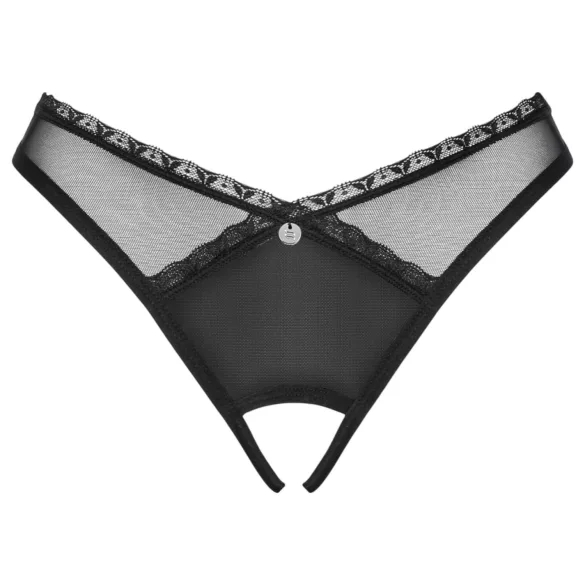 Obsessive Latinesa - åpen tanga (svart) - XL/XXL