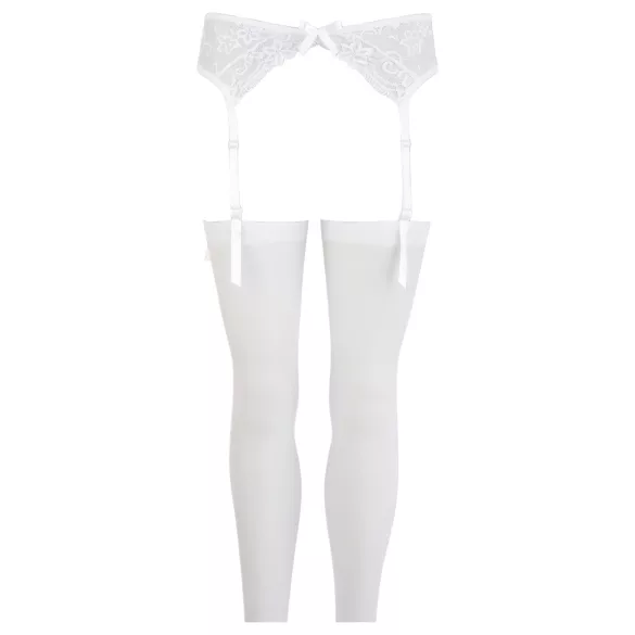 NO:XQSE - Blonde Strømpestroppsett - Hvit - M/L