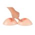 Cottelli silikon push-up innlegg med brystvorte (2x600g)
