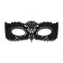 Obsessive - Brodert Venezisk Maske (Svart)
