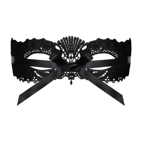 Obsessive - Brodert Venezisk Maske (Svart)