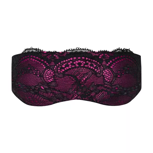 Obsessive Roseberry - blonde øyemaske (lilla-svart)