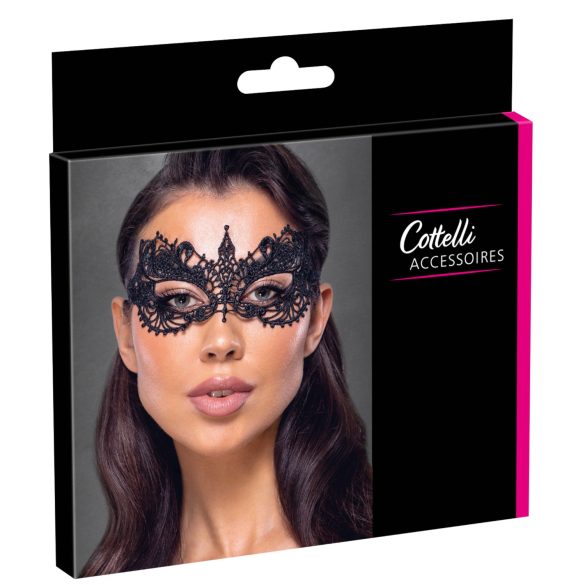 Cottelli - blonde maske (svart)