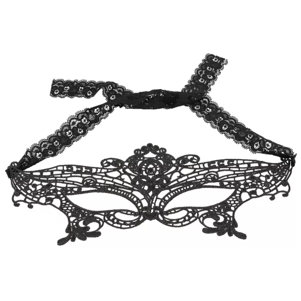 Cottelli - Brodert blondemaske (svart)