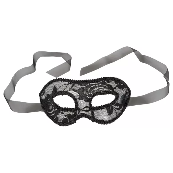 Cottelli - Forformet blonde øyemaske (svart)