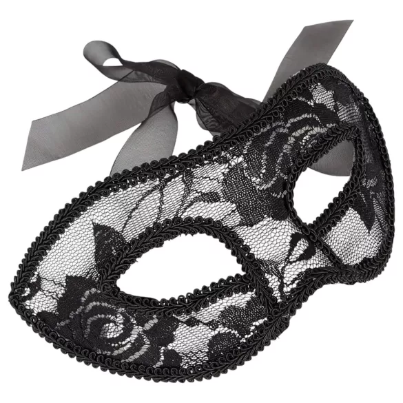 Cottelli - Forformet blonde øyemaske (svart)