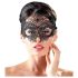 Cottelli - Brodert blonde-maske (svart)