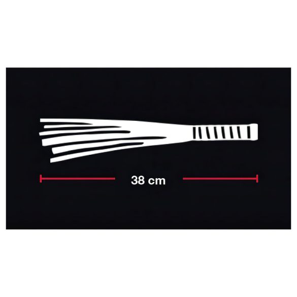 Bad Kitty - Rød plysjpisk