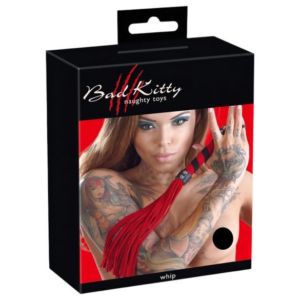 Bad Kitty - Rød plysjpisk