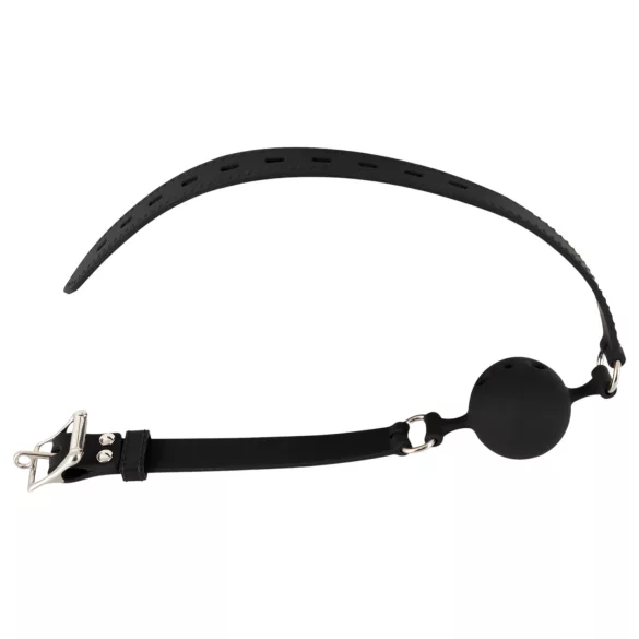 Bad Kitty - silikon munnball, medium (svart)