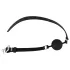 Bad Kitty - silikon munnball, medium (svart)