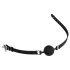 Bad Kitty - silikon munnball, medium (svart)