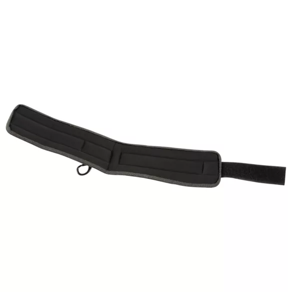 Fetish - sett med kunstlær binde-stenger (6 deler) - svart