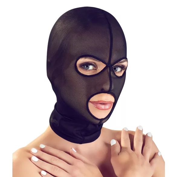 Bad Kitty - svart nettmaske