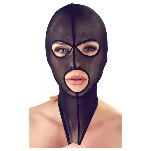 Bad Kitty - svart nettmaske