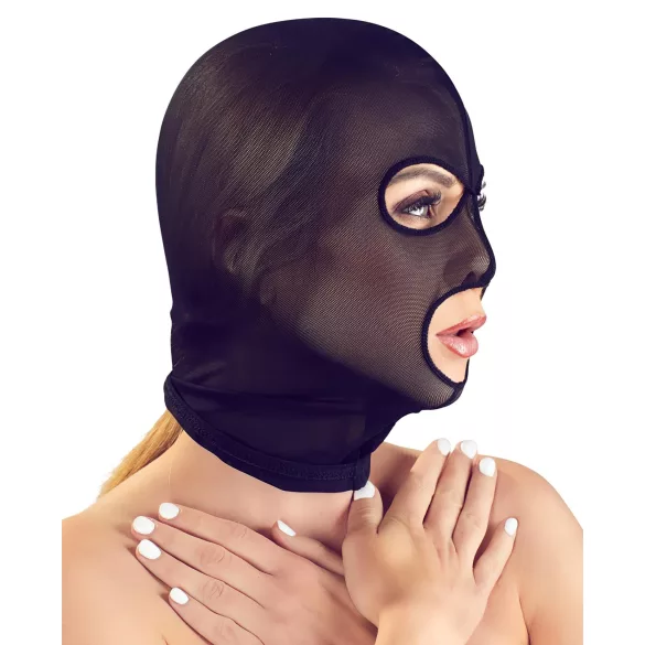Bad Kitty - svart nettmaske