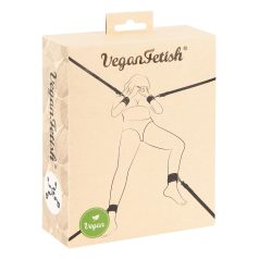Vegan Fetish - sort belte for senger (svart)