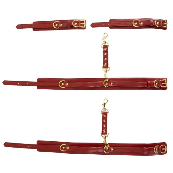 Bad Kitty: Håndjernsett til lårene (rød)