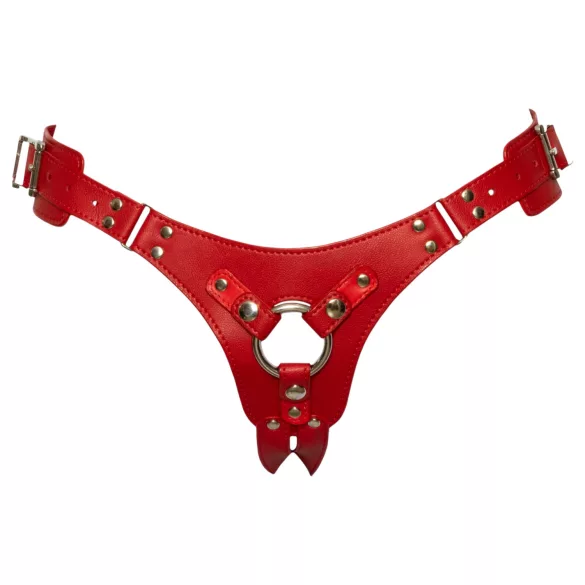 Bad Kitty - underdel til festeseler / strap-on (rød)