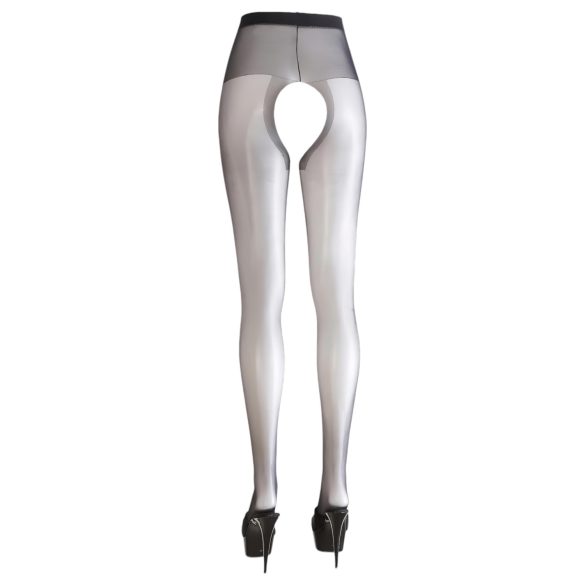 Cottelli - Sort BH-sett med strømpebånd (svart) - XL