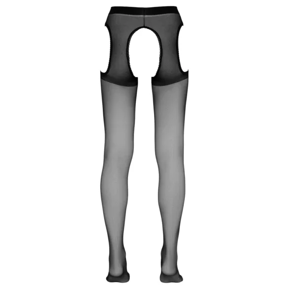 Cottelli - åpen (crotchless) strømpebukse (svart)