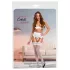Cottelli - silkeaktige stay-ups (hvit) - M