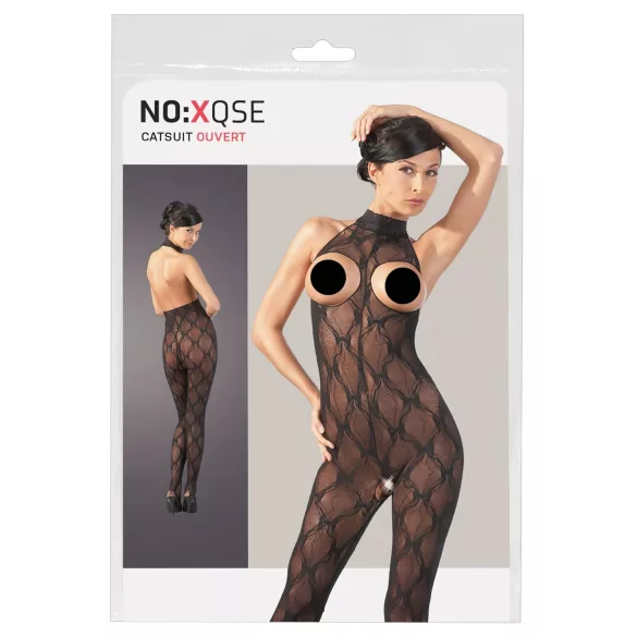 NO:XQSE - Blonder jumpsuit med åpen rygg - XL/XXL