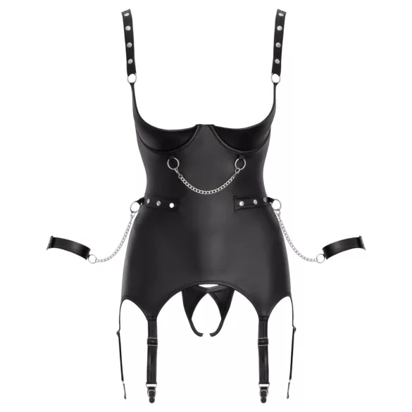 Cottelli - push-up bondage-sett (svart)