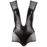 Cottelli - skinnende nettingbody (svart)