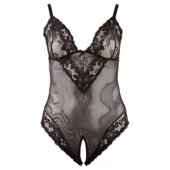Cottelli Plus Size - blondebody (svart) - XXL