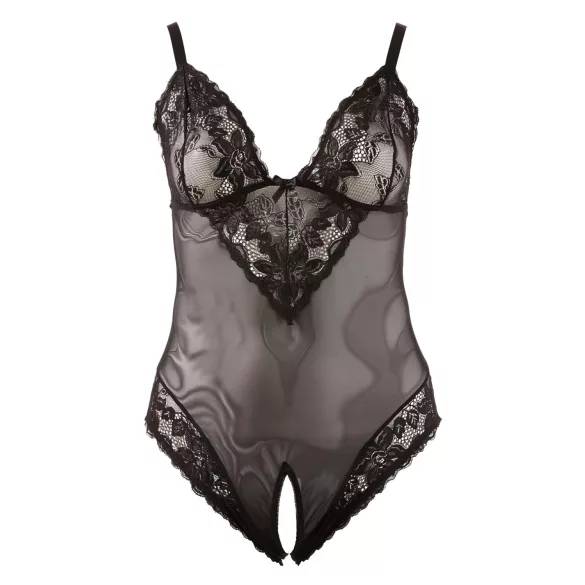 Cottelli Plus Size - blondebody (svart) - XXXL