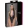Cottelli Party - glitrende halterneck-body (svart)