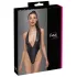 Cottelli Party - glitrende halterneck-body (svart)