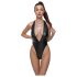 Cottelli Party - Glitrende Halterneck Body (Svart)