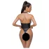 Cottelli Party - glitrende halterneck-body (svart)