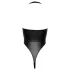 Cottelli Party - glitrende halterneck-body (svart)