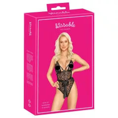 Kyssbar blondeteddy (svart)