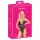 Kyssbar blondeteddy (svart)