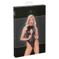 Noir - kroppsdrakt med slangeskinnsmønster (svart)