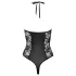 Cottelli Party - blomstrete body (svart)